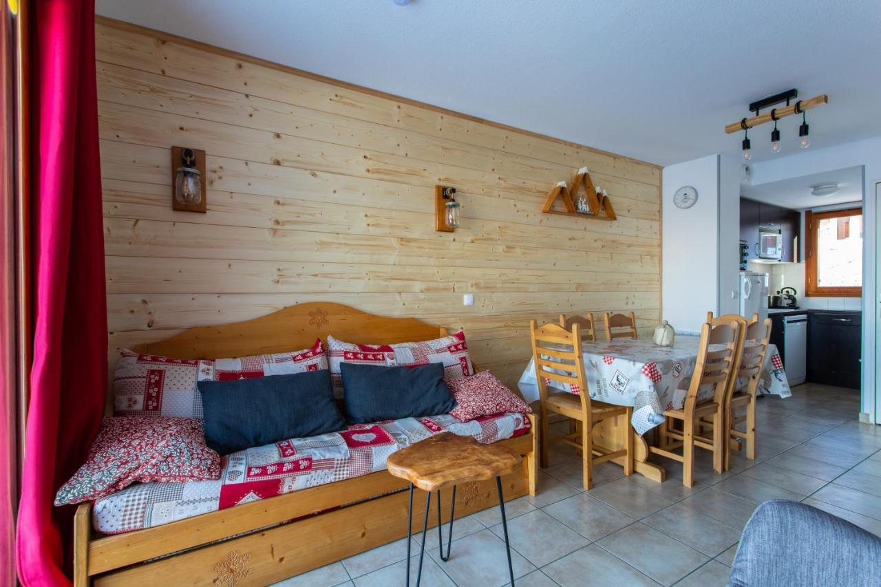 Cosy Cottage 1800 - Pied Des Pistes - Piscine, Sauna, Parking Privee Les Orres Exterior foto